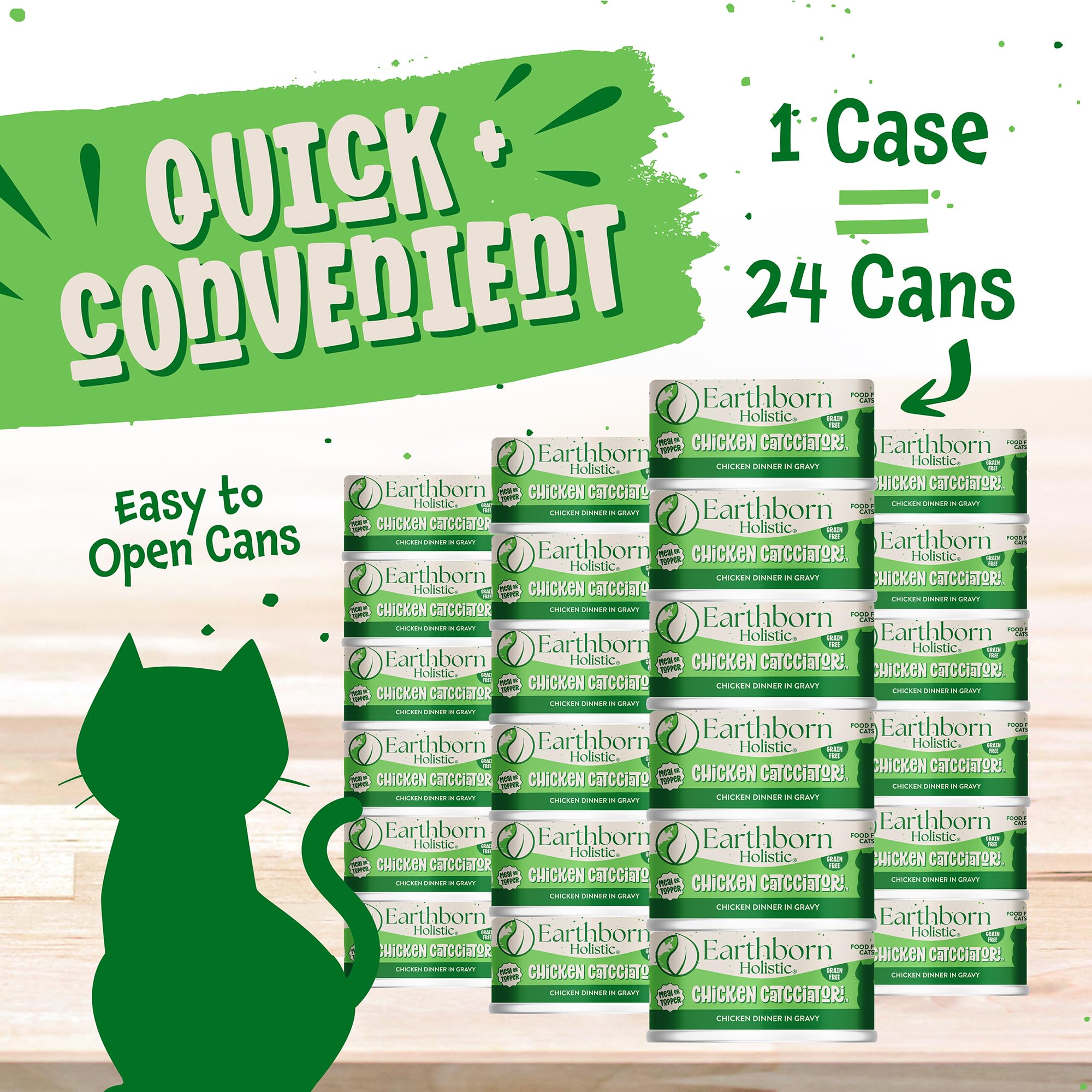 Earthborn Holistic Catcciatori : taurine et vitamines présentes dans la formulation.