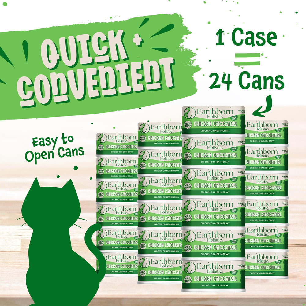 Earthborn Holistic Catcciatori : taurine et vitamines présentes dans la formulation.