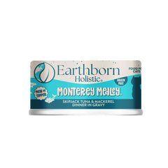 Earthborn Holistic Monterey Medley en boîte, pâtée humide sans céréales, appétit soutenu.