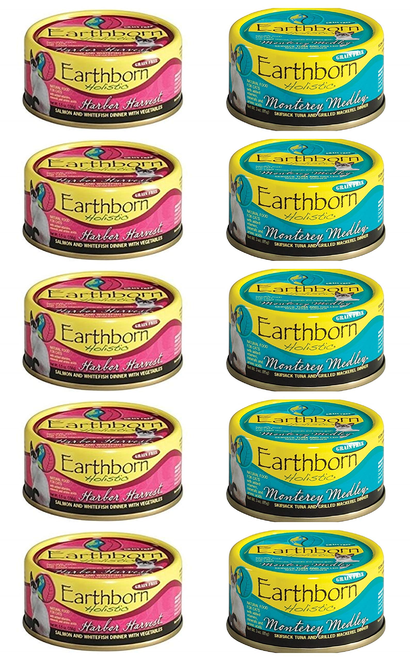 Earthborn Holistic Harbor Harvest boîte 3 oz prête à servir