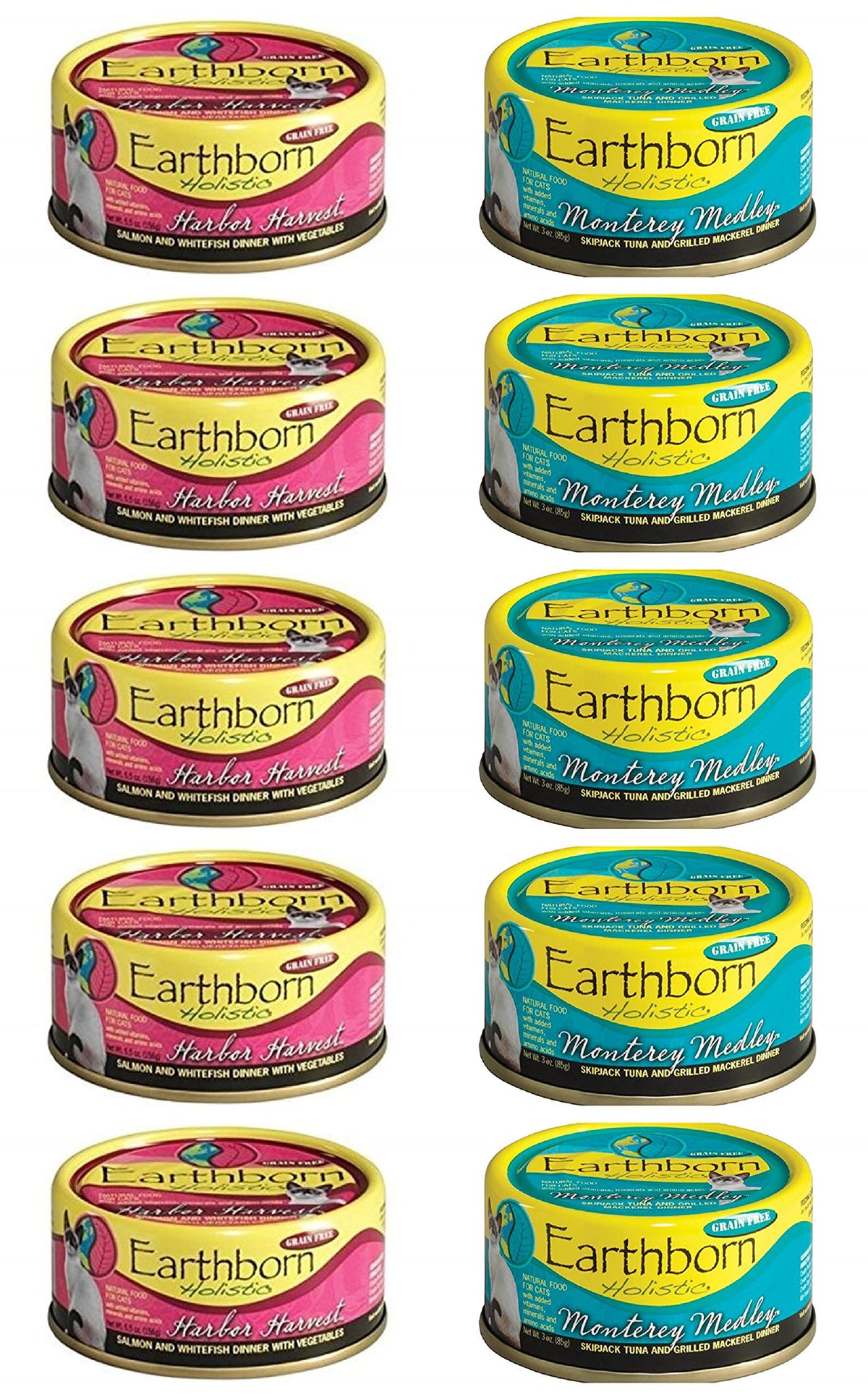 Earthborn Holistic Harbor Harvest boîte 3 oz prête à servir