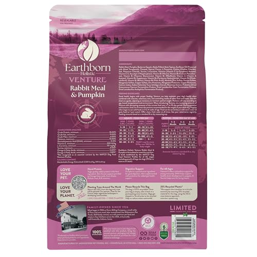 Earthborn Venture Morceaux de courge, source naturelle de fibres