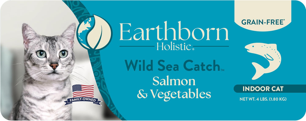 Earthborn Holistic Wild Sea Catch emballage refermable et recyclable pour reduire les dechets.