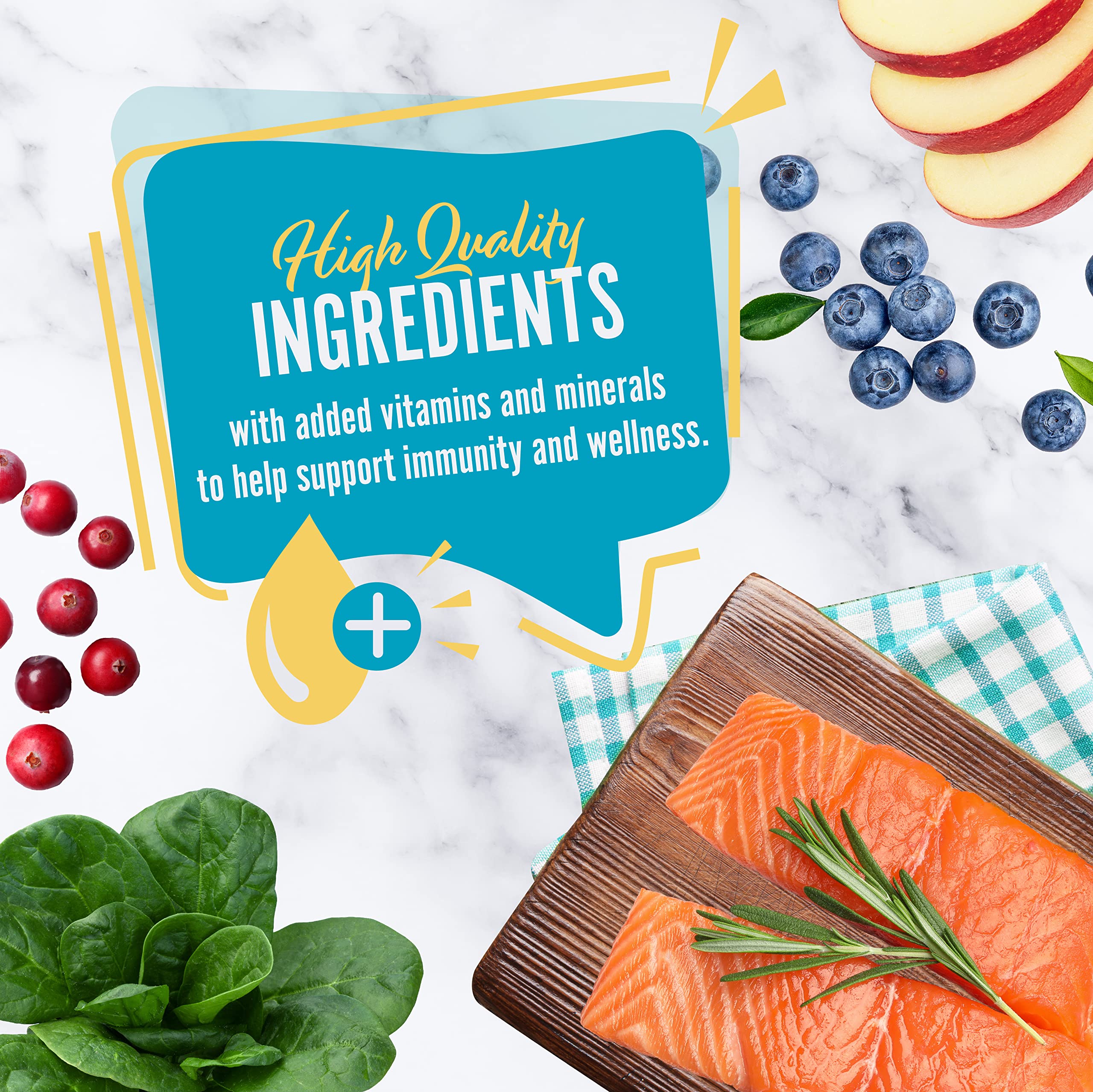 Earthborn Holistic Wild Sea Catch: proteines saumon et hareng pour chats, digestibilité elevatee.