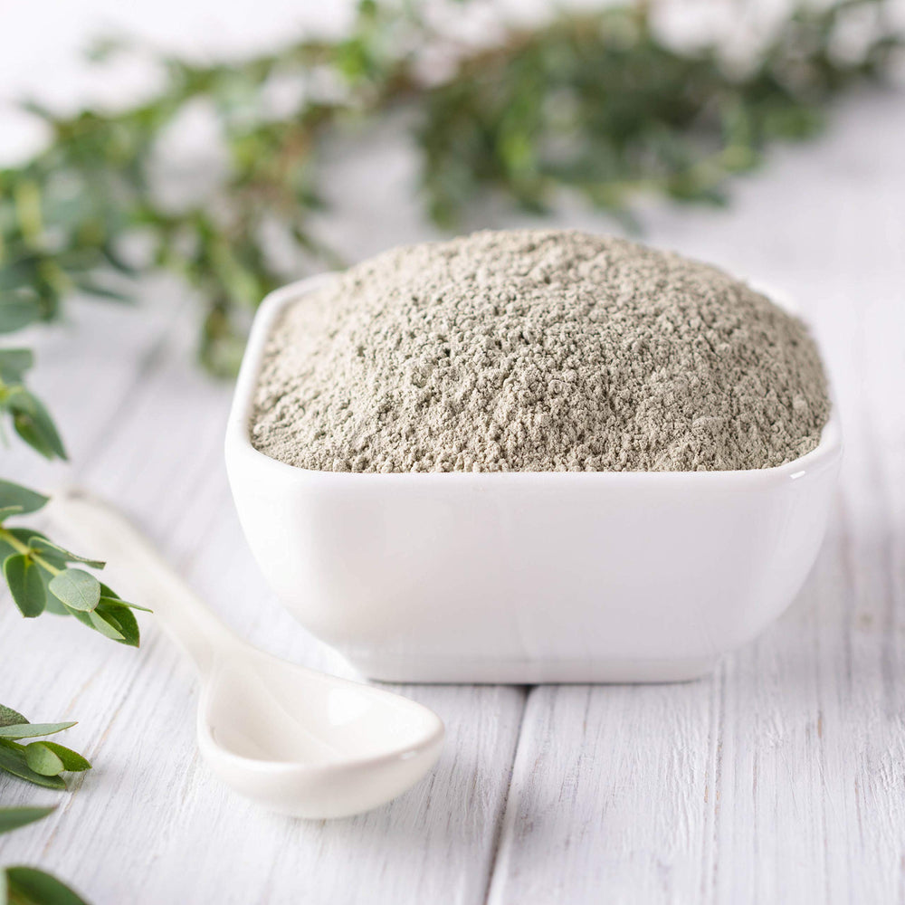 Earth's Living Animin Calcium Bentonite, detoxification digestive possible et saine.