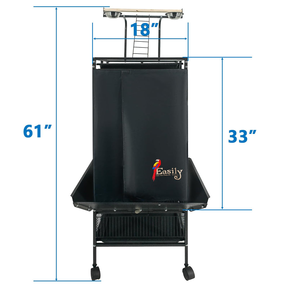Couvre-cage Easily avec montage magnétique pour une installation rapide et pratique.