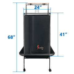 Couvre-cage Easily avec fermeture magnétique pour installation rapide