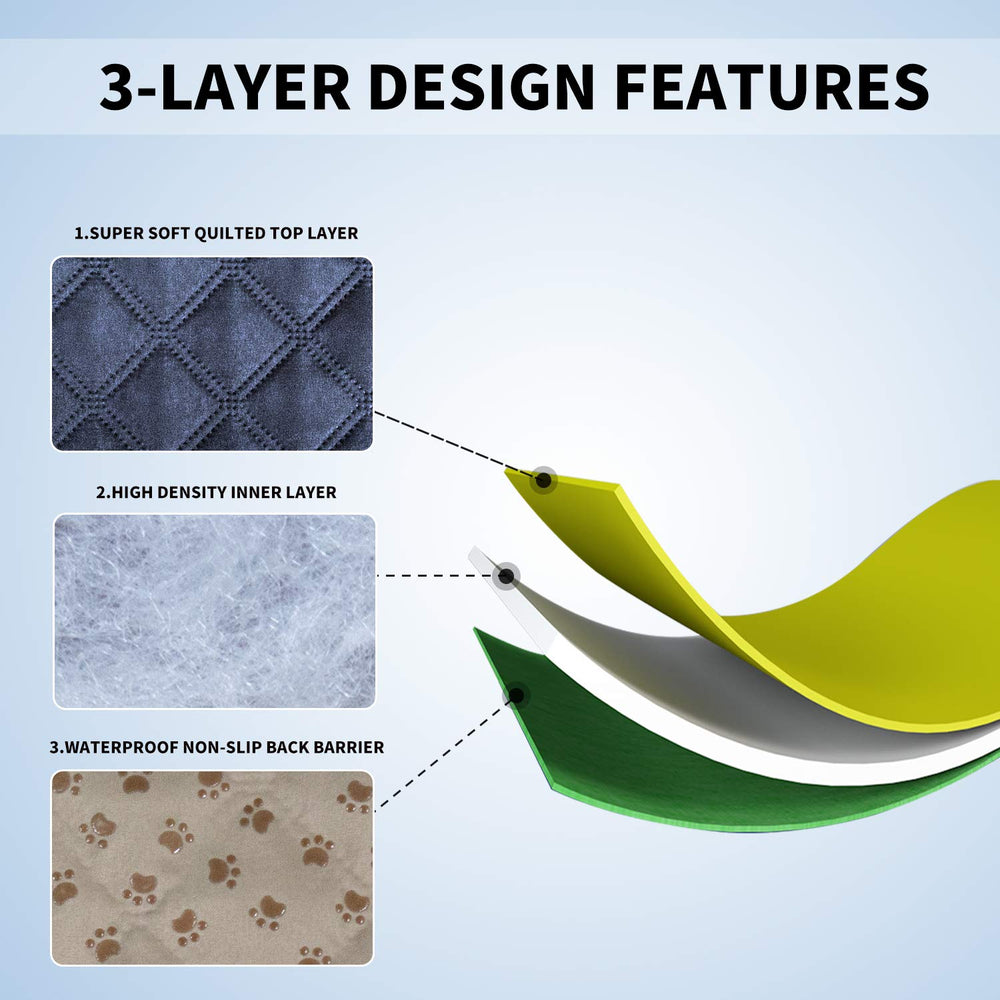 Couverture lavable en machine Easy-Going à 30°C.