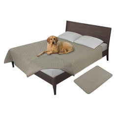 Easy-Going couvre-lit imperméable 96x82 beige, protection durable pour meubles
