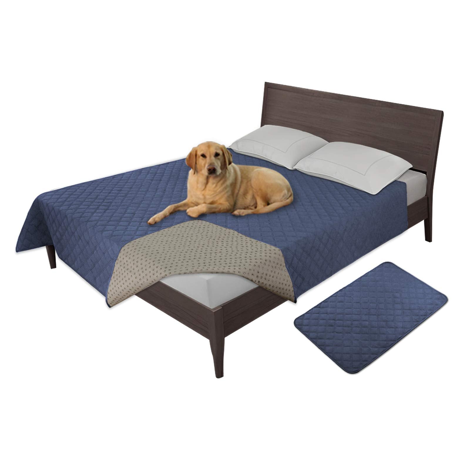 Housse imperméable Easy-Going pour canapé et chien, protection durable.