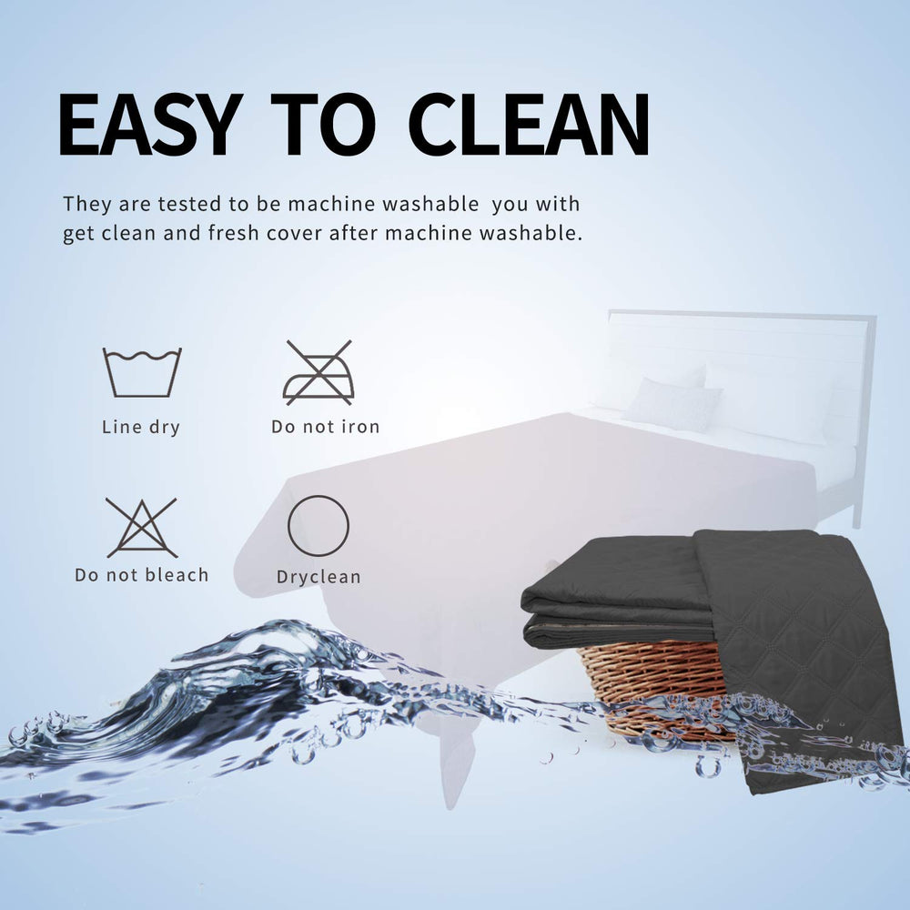 Guide des mesures Easy-Going: tailles 52x82 à 120x82 po