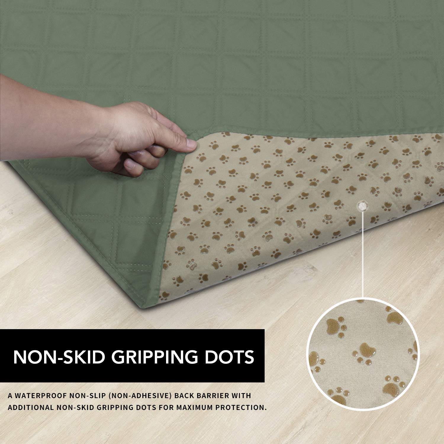 Housse Easy-Going lavable en machine pour un entretien rapide et pratique.