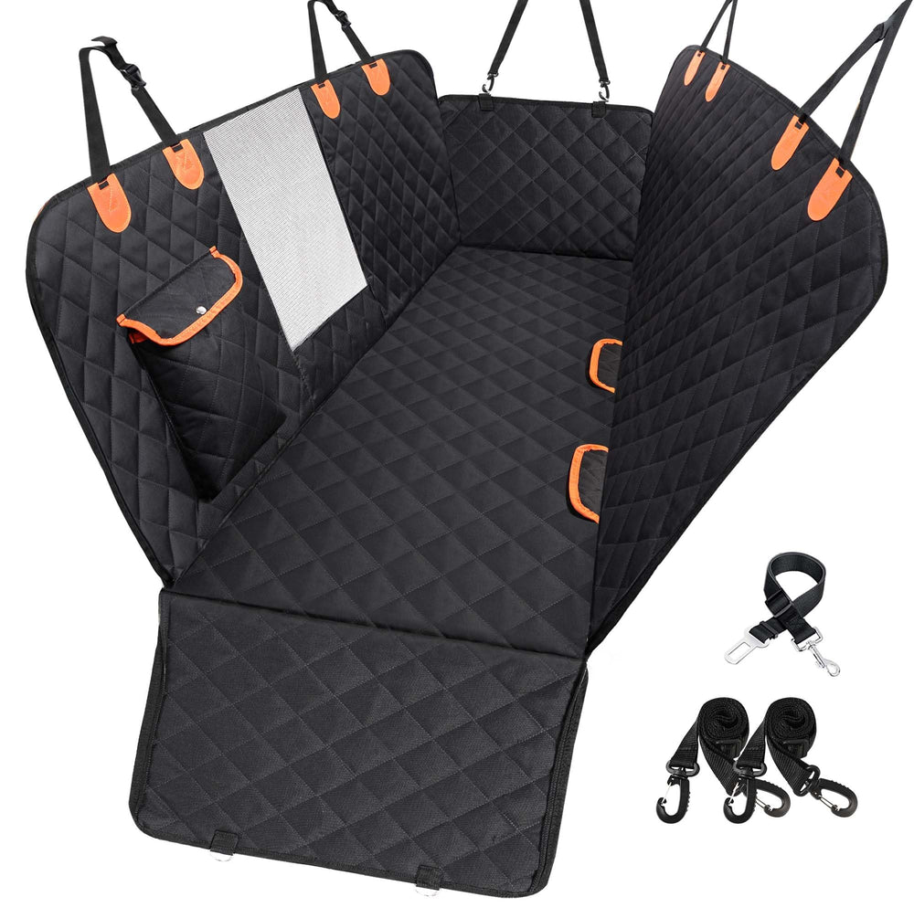 Housse EasyHaiWei pour siège arrière chien, protection 600D imperméable et antidérapante.