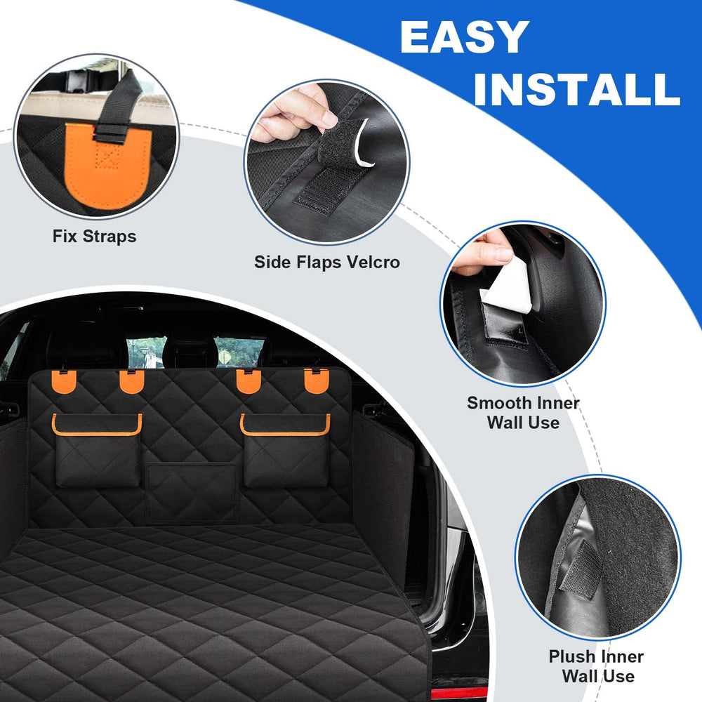 Rangement arrière détachable EasyHaWei pour organiser les accessoires et l'espace.