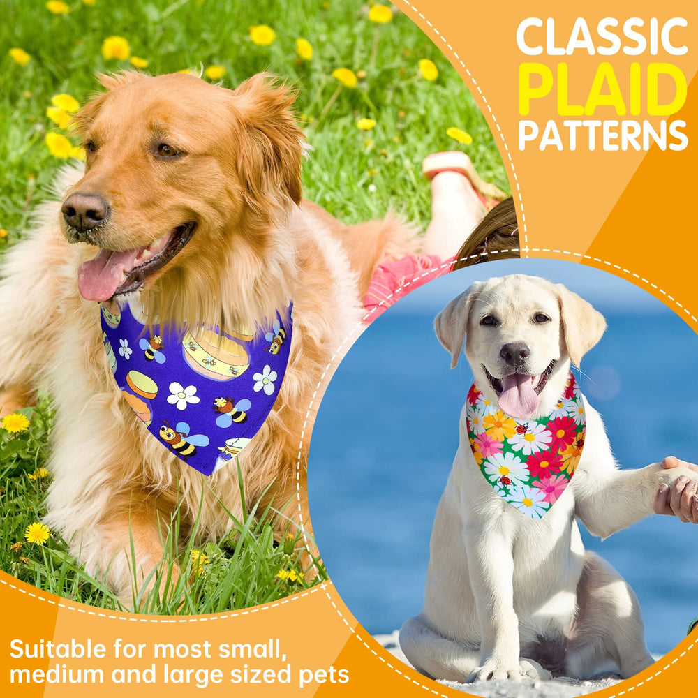 Ensemble de 30 bandanas pour chiens, variété et facilité