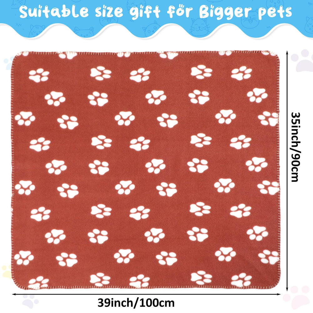 Couverture Eccliy chiot blanc motif, douceur et chaleur rassurante.