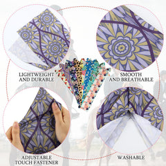 Eccliy designs colorés queue-cheval, ajout de vitalité et visibilité.