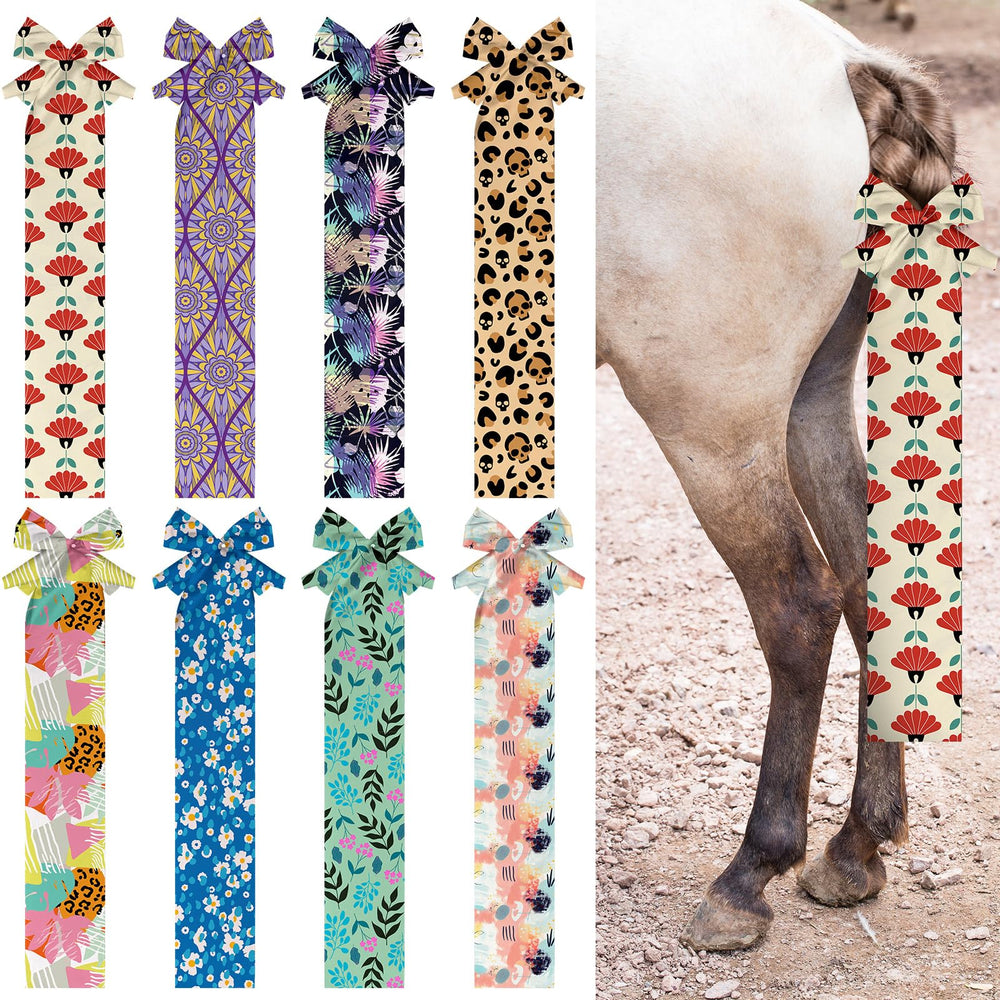 Eccliy ensemble de 8 sacs queue-cheval, protection durable et style varié.