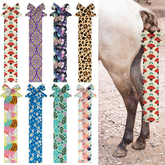Eccliy ensemble de 8 sacs queue-cheval, protection durable et style varié.