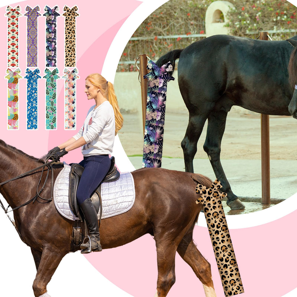 Eccliy motifs leopard queue-cheval, style audacieux et élégant.