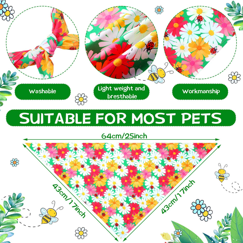 Bandana triangle Eccliy en polyester doux, confort quotidien pour chien.