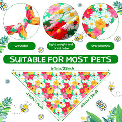 Bandana triangle Eccliy en polyester doux, confort quotidien pour chien.