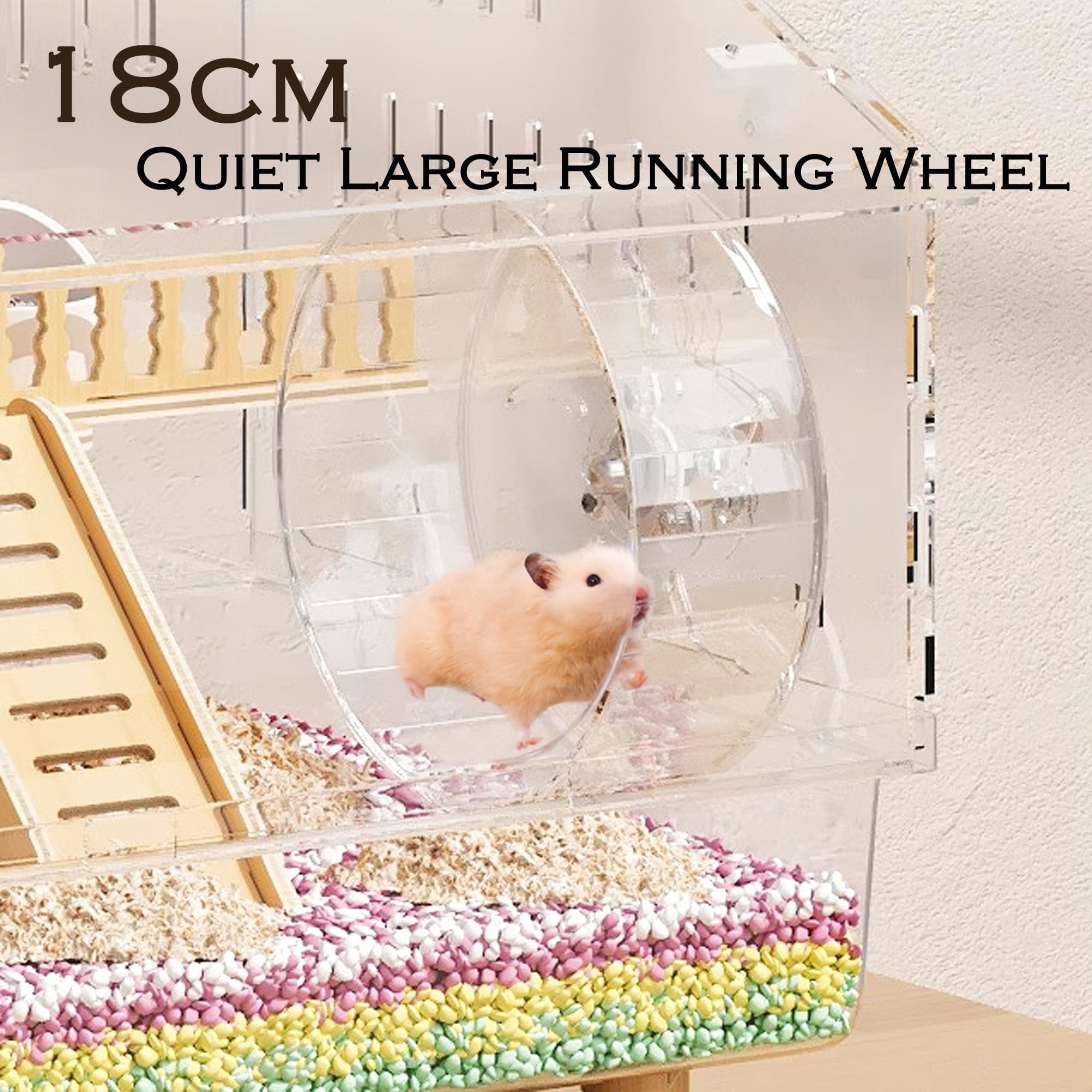 Cage Ecleng hamster – assemblage facile pour démarrage rapide et sans frustration.