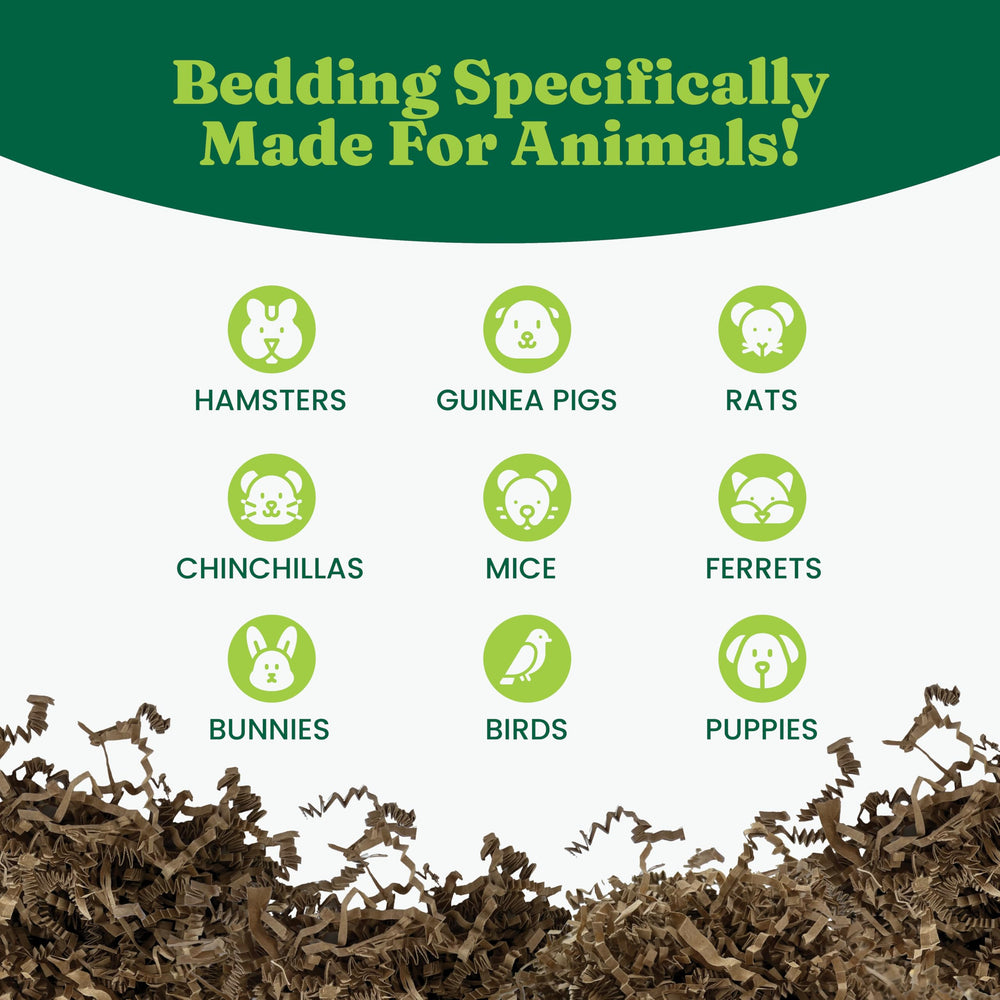 ECO BEDDING FiberCore – idéal pour cobayes et hamsters.