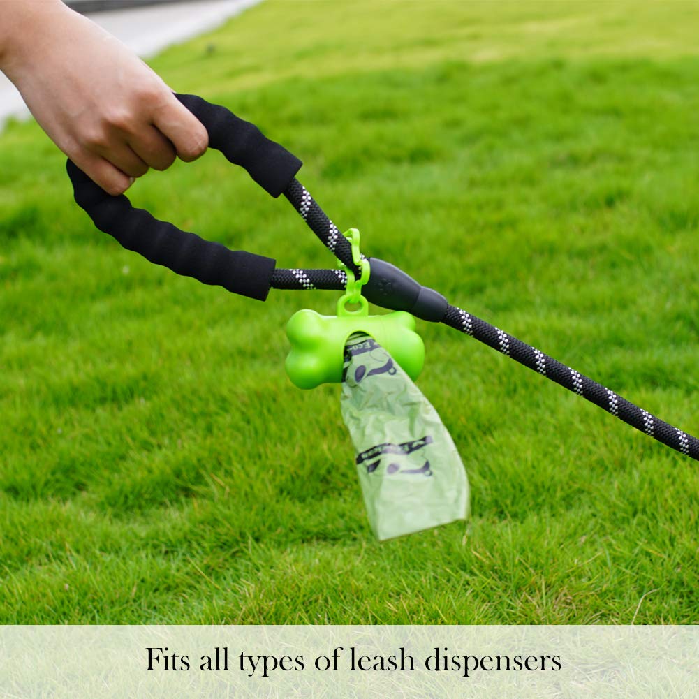 Distributeur ECO-CLEAN avec clip-laisse pour sorties pratiques.