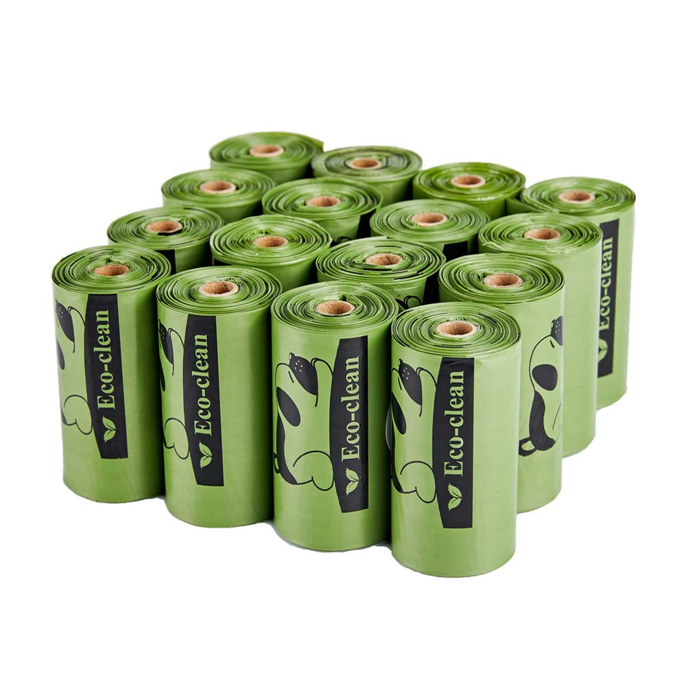 Rouleaux ECO-CLEAN de sacs pour crottes, pratique et économique au quotidien.