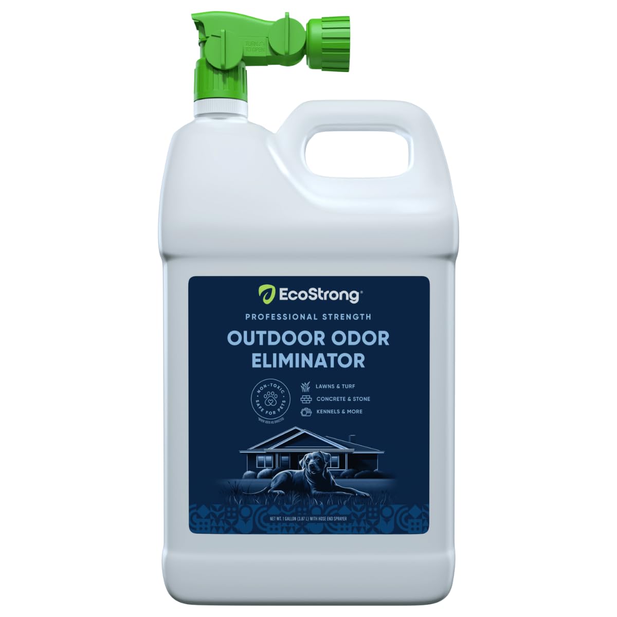 Eco Strong: bouteille-pulverisateur-128oz pour une application extérieure pratique et efficace.