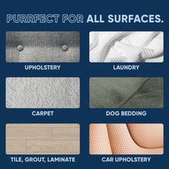 Eco Strong – nettoyant multi-surfaces pour tapis et tissus, sans danger pour les surfaces.