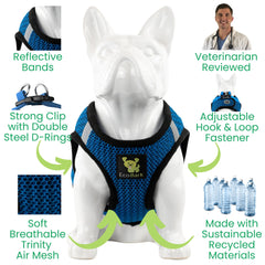 Conception anti-frottement EcoBark, pour éviter irritations lors des balades.
