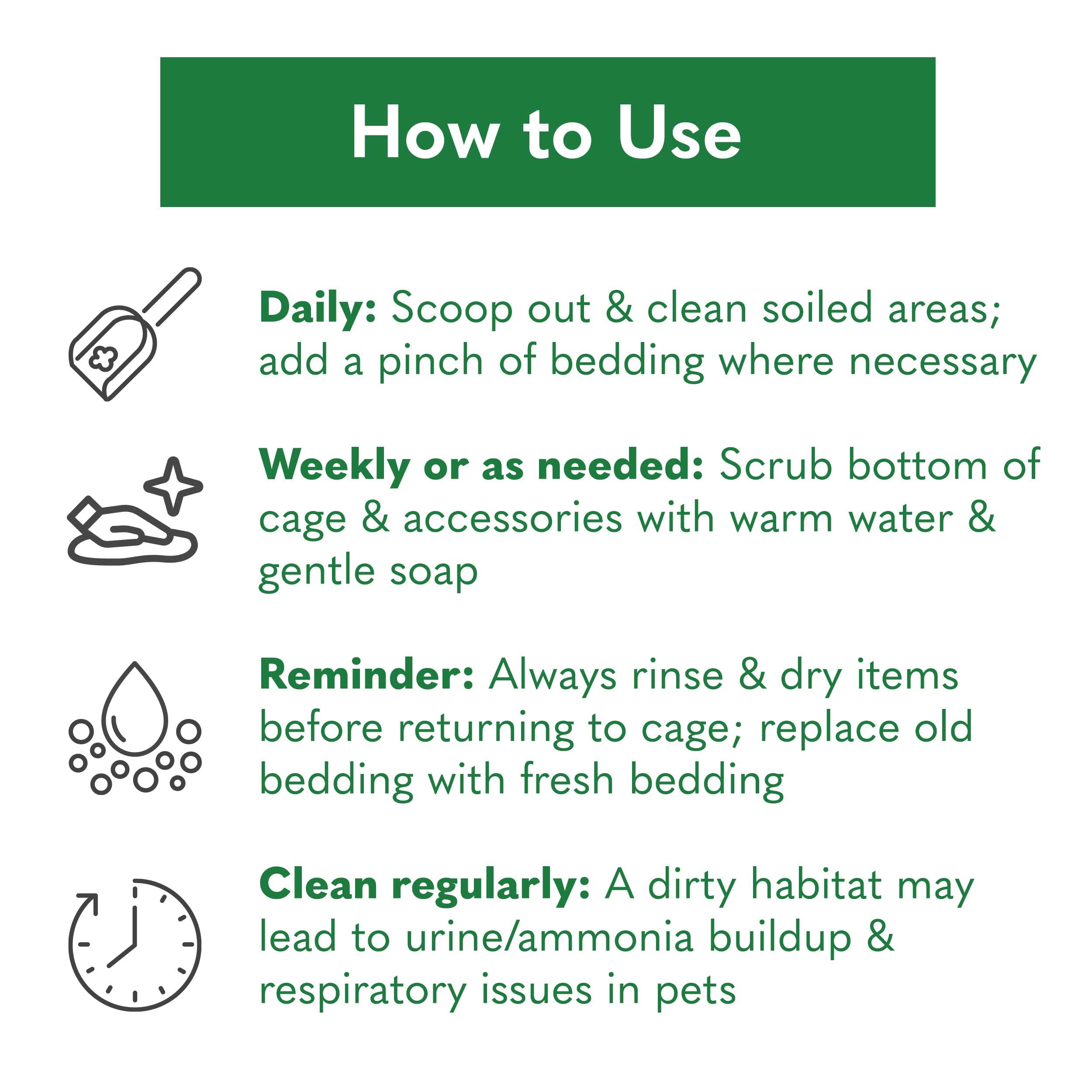 ECO BEDDING: papier-nid-proprete-facile, entretien simple