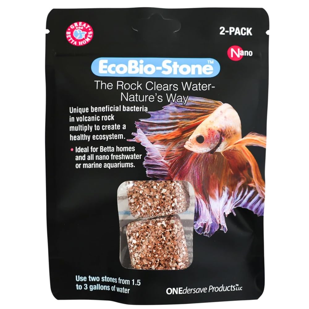 EcoBio-Block: pierre d'aquarium nettoyante clarifiant l'eau