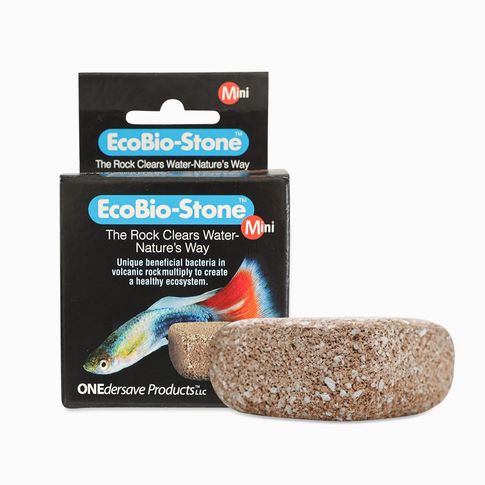EcoBio-Stone clarifie l'eau naturellement et améliore l'apparence de l'aquarium