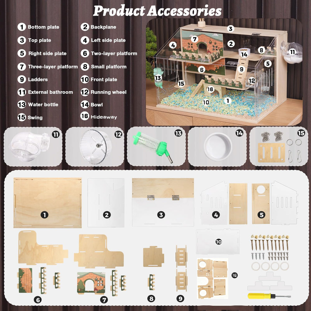 Assemblage EcoCEN et instructions incluses pour un montage simple.