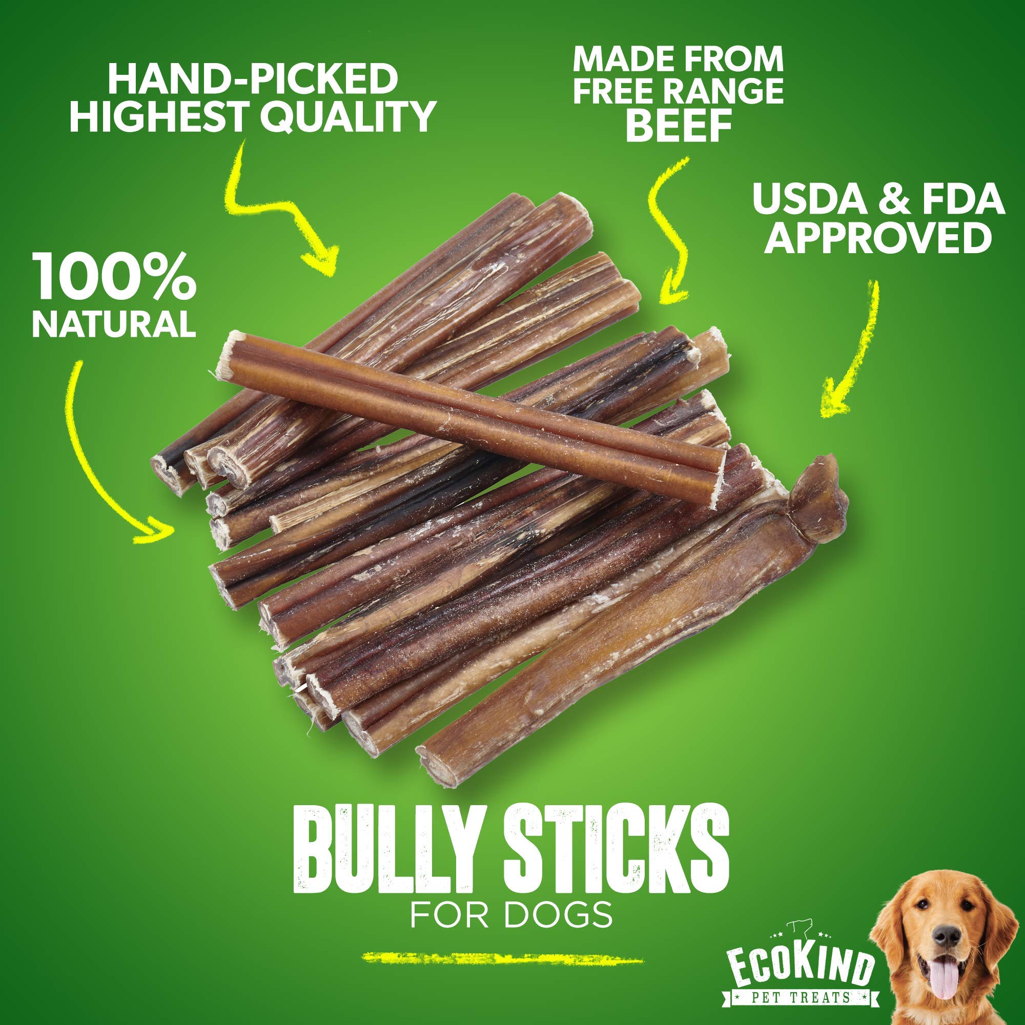 EcoKind ingrédients 100% boeuf: sans additifs pour chiens.