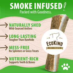 EcoKind morceau elan fumee dans la main