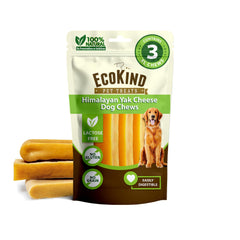 EcoKind Os Yak Fromage Himalaya Extra-Large pour chiens agressifs qui mâchent longtemps.
