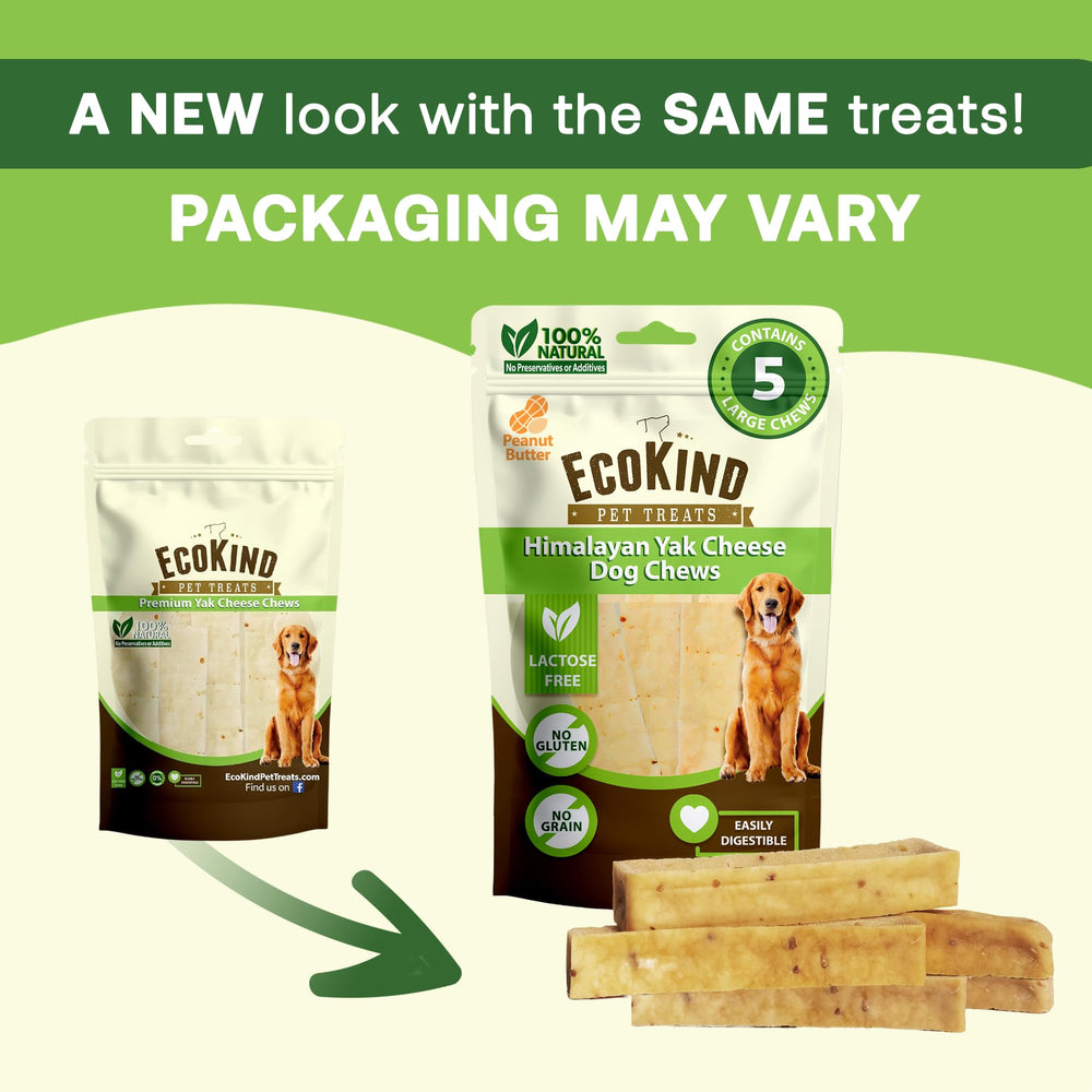 EcoKind Premium Gold Yak Cheese Himalayan sans lactose pour estomacs sensibles