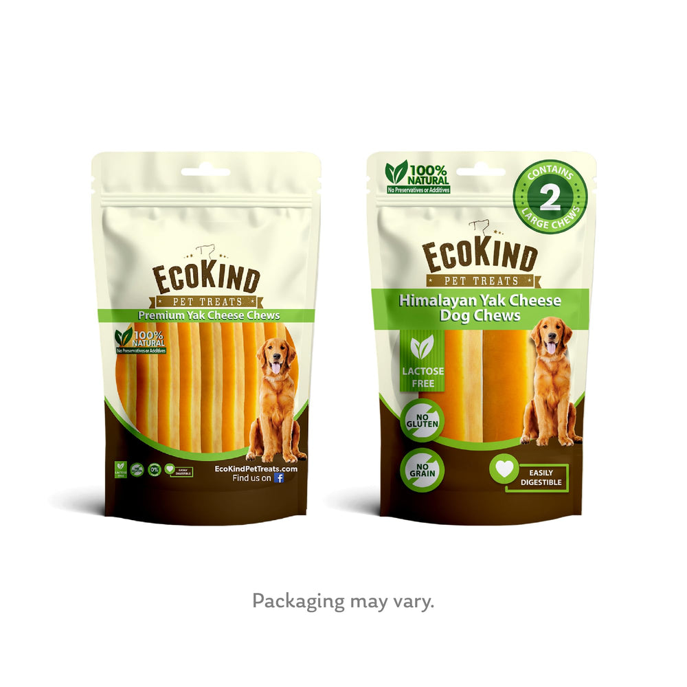 EcoKind Premium Gold Yak Cheese Himalayenne, parfait pour récompenser après l'entraînement tout en douceur