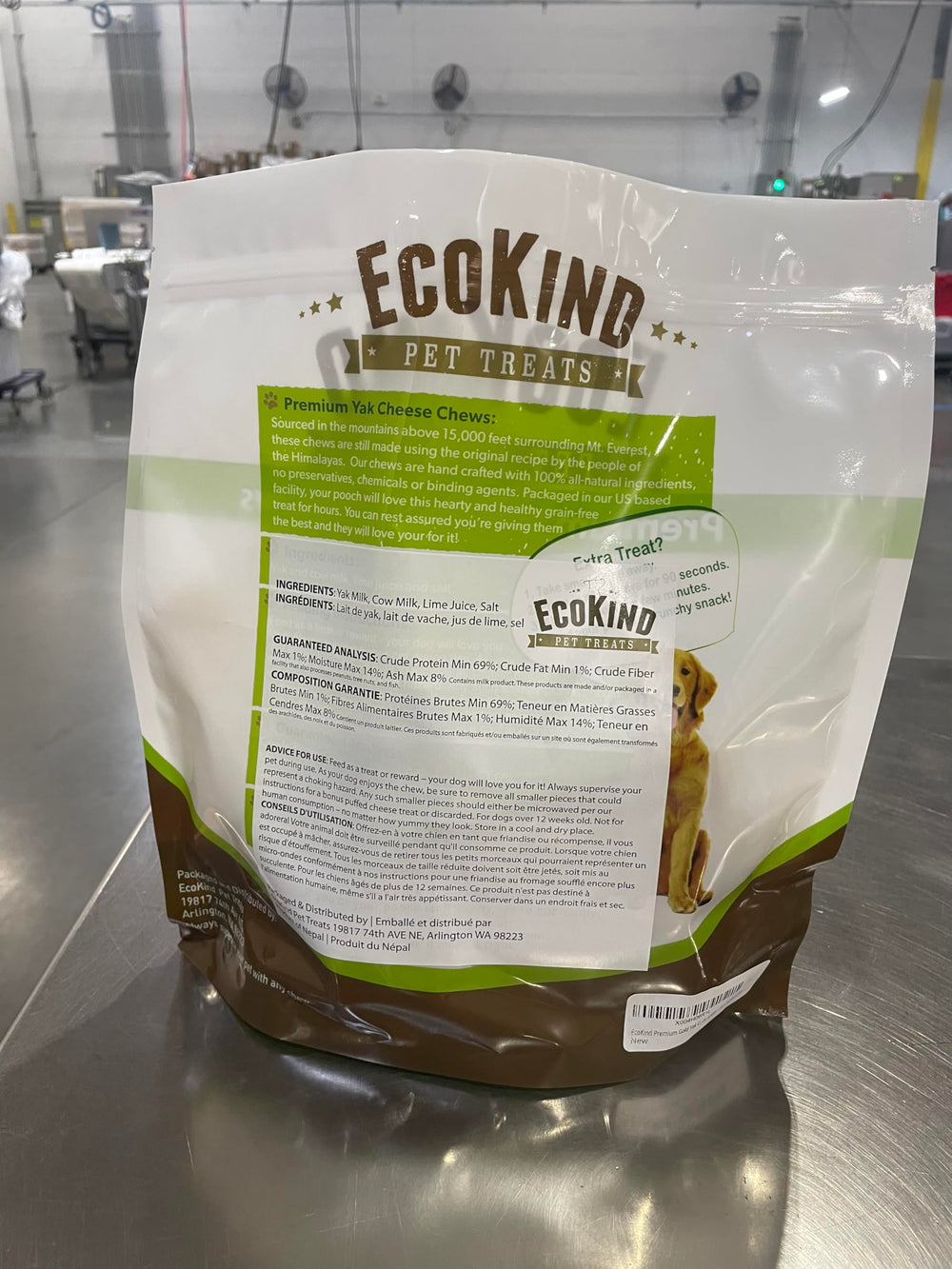 EcoKind Yak Cheese inodore – texture agréable pour les chiens