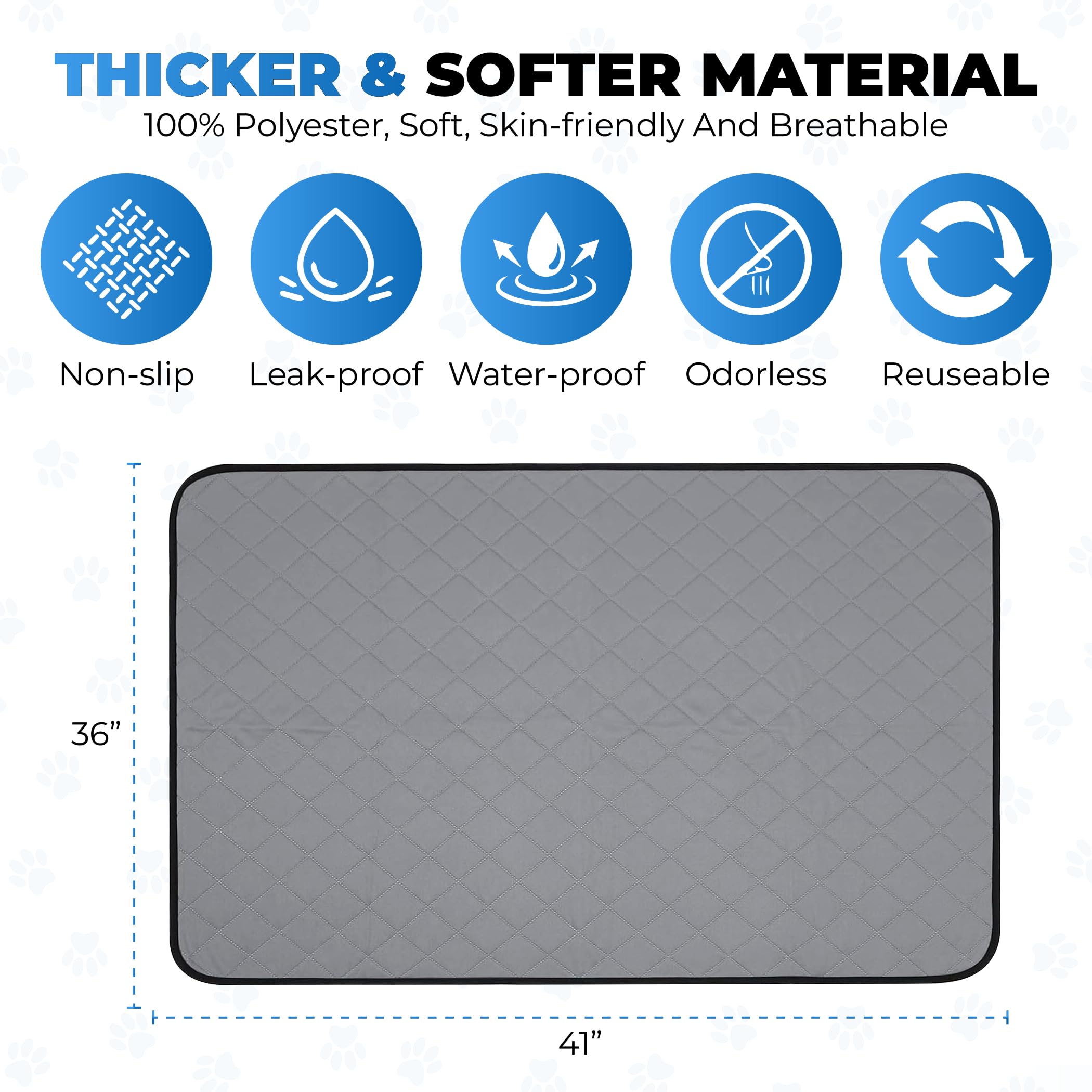 EcoLoo Pad base antiderapante: tapis stabilisé sans déplacement durant l'utilisation.