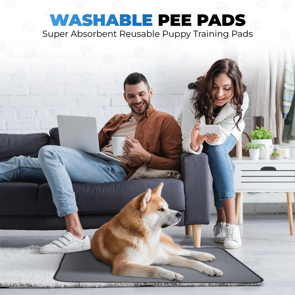 EcoLoo Pad dos imperméable: protège sols et moquettes contre les fuites.