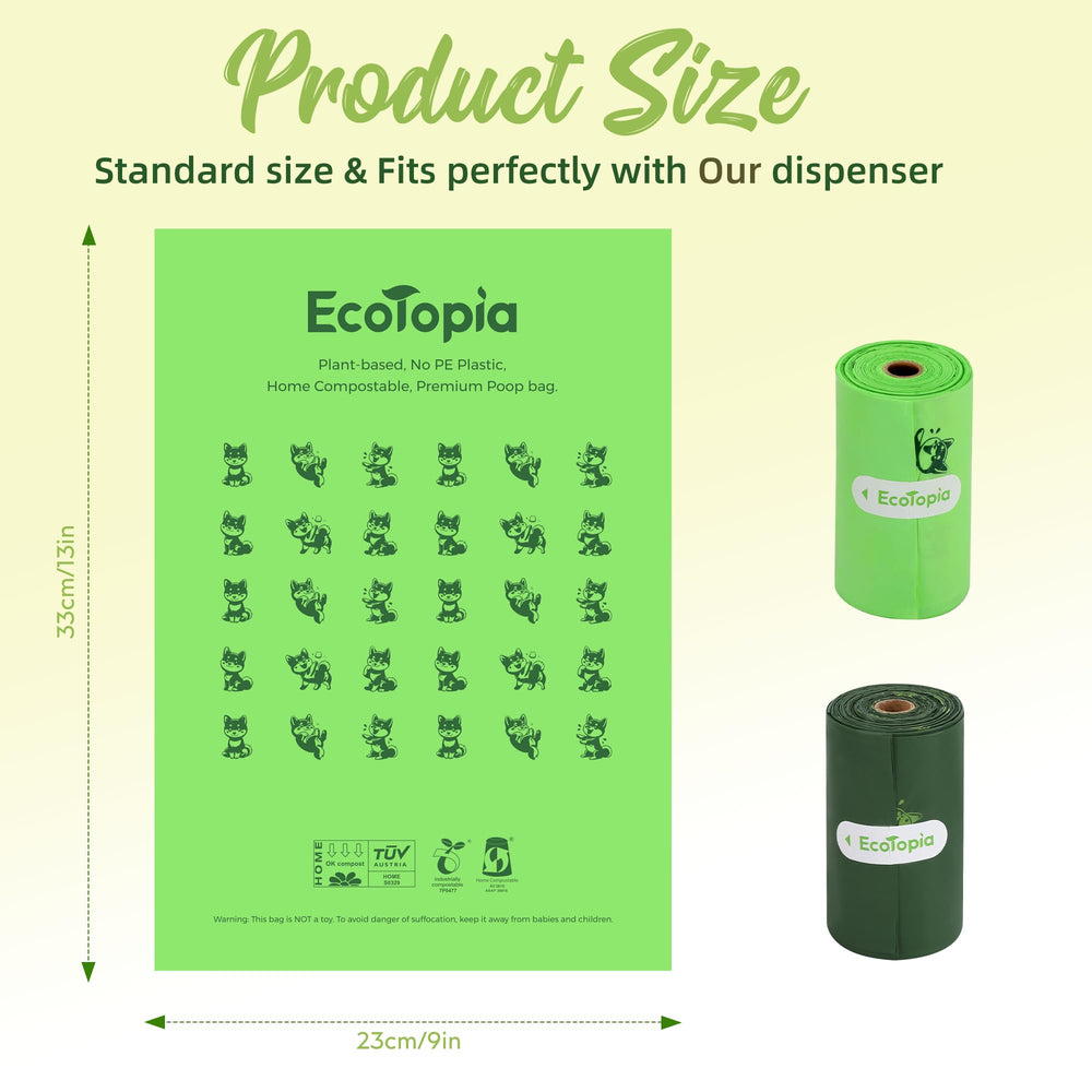 EcoTopia: rouleau compatible avec distributeurs standard.