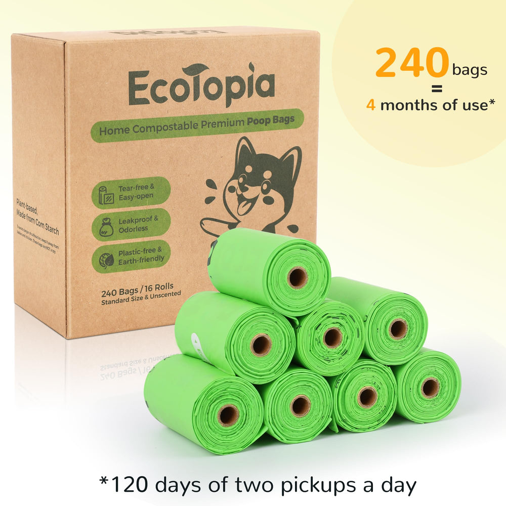 EcoTopia: usage polyvalent pour chiens, chats et déchets domestiques.