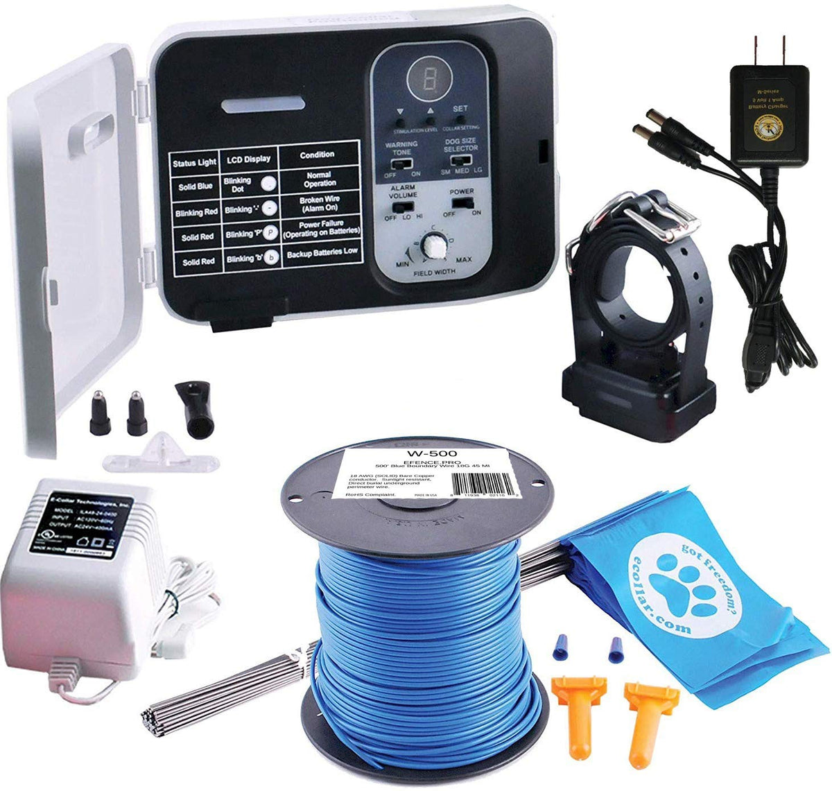 Educator PF-1000-BK: transmetteur étanche pour installation fiable dans le jardin.