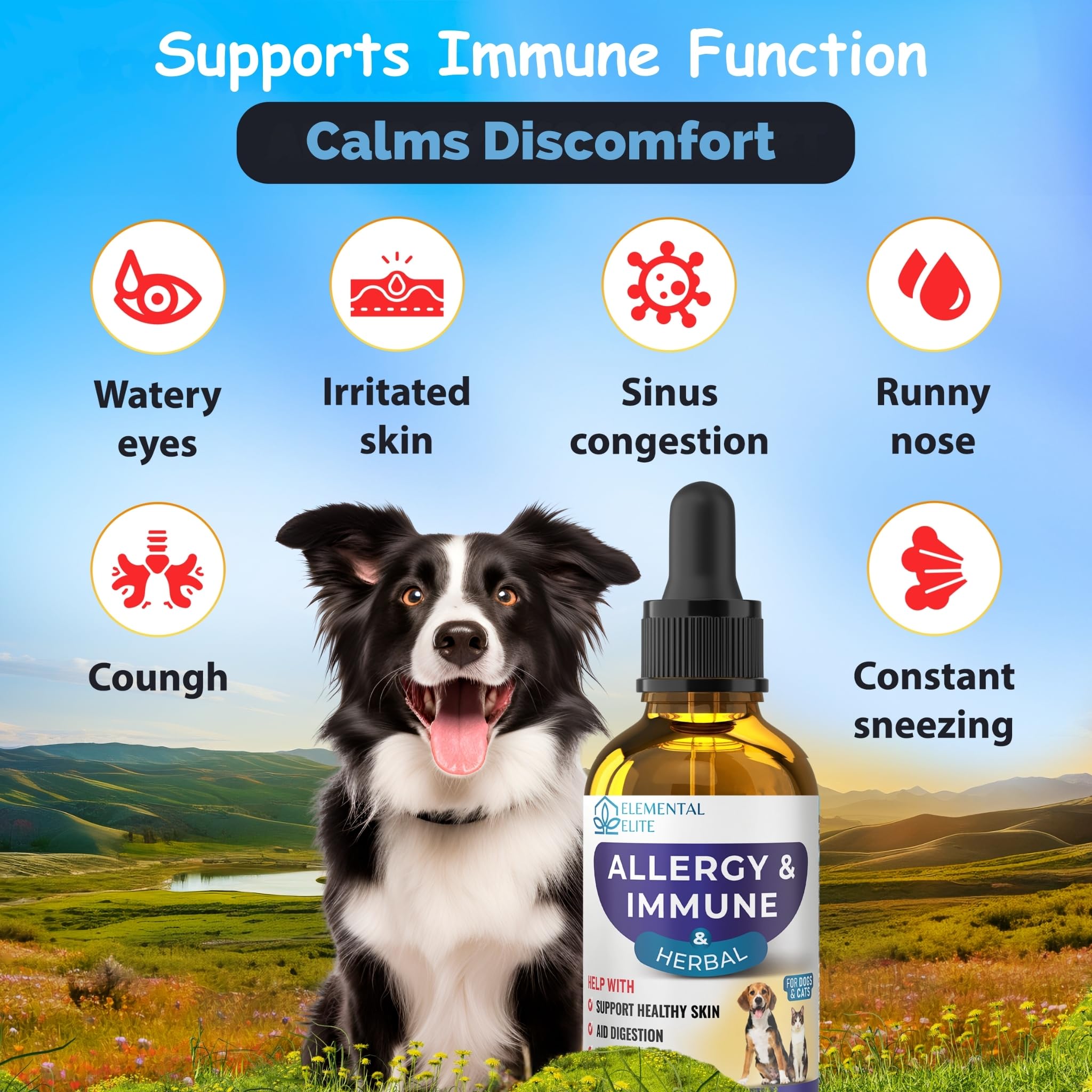 EDUZEBRA Allergy Drops: doseur goutte précis pour une utilisation domestique pratique