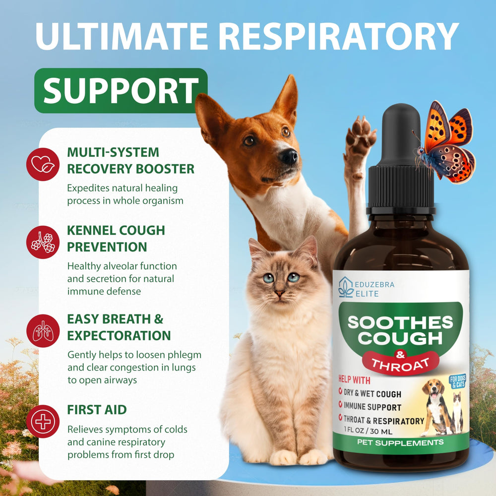 EduZebra gouttes pour animaux, format compact idéal pour sorties quotidiennes.